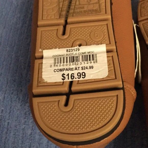 Comfort By ALEXIS BENDEL size 7 cognac moccasin - Picture 4 of 8